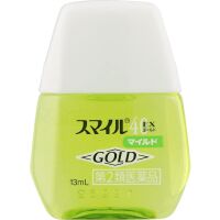 Lion Smile 40EX Gold Mild Eye Drops - Капли для снятия болезненной усталости глаз, мягкие, 13мл.