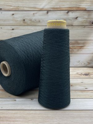 Пряжа для вязания 50 гр, Summrwish 70% меринос 30% шелк   3000м/100г Verdone (темно-зеленый)