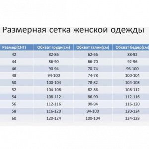 Размерная сетка