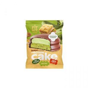 Батончики / печенье / напитки Fit Kit Protein cake DUBAI EXTRA 50g(10шт\кор)