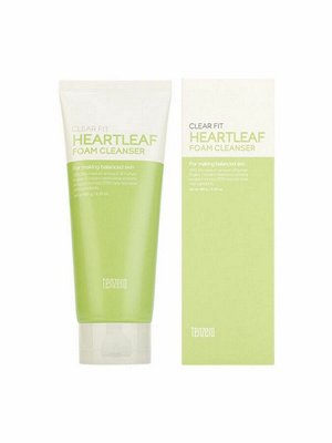 TENZERO CLEAR FIT HEARTLEAF FOAM CLEANSER 180g Пенка для умывания с экстрактом хауттюйнии 180гр