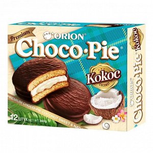 Чокопай Орион Кокос-большая пачка, 360г/12шт в уп.