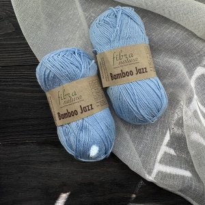 Пряжа Хлопок 50%, Бамбук 50%, 50 гр/132 м Fibra Natura