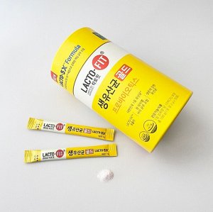 Живые лактобактерии для восстановления кишечной микрофлоры - Lacto-Fit  5X Formula Probiotics Gold, 50 шт