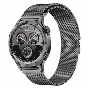 Металлический ремешок с магнитной застёжкой для часов Xiaomi Amazfit, Huawei, Samsung, 20 мм