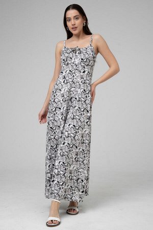 Сарафан женский 25-592L1-44 02/серый/абстракция