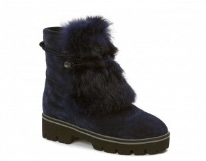 Сапоги женские KB706BL Blau Синий KING BOOTS