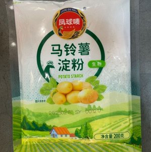 Крахмал картофельный Китай 200 гр. для соусов, выпечки и панировки