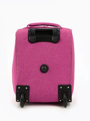 Чемодан детский 34 л (XS), Sacvoyage, отдел на молнии, цвет розовый
