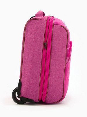 Чемодан детский 34 л (XS), Sacvoyage, отдел на молнии, цвет розовый