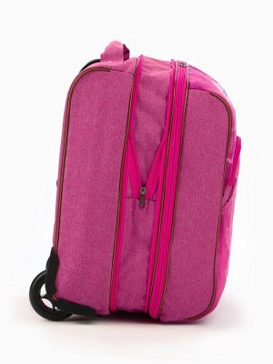 Чемодан детский 34 л (XS), Sacvoyage, отдел на молнии, цвет розовый