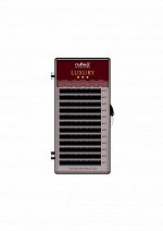 Ресницы для наращивания Luxury, Ø 0,1 мм, №8, изгиб С, 12 линий