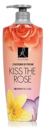 Парфюмированный кондиционер для всех типов волос " Elastine Perfume Kiss the rose", 600 мл