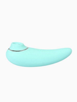 Вибратор вакуумно-волновой, 6 режимов, 13.4×5 см USB, бирюзовый