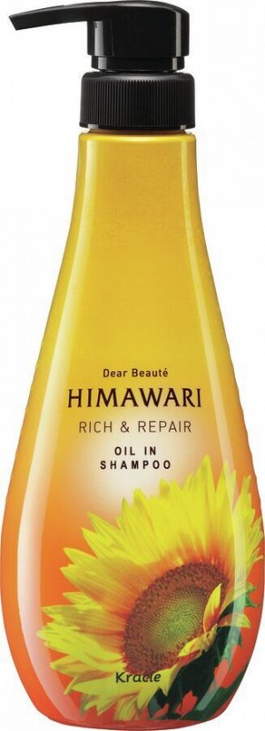 «Dear Beaute» Шампунь для поврежд. волос с растит. комплексом Himawari Premium EX,  500 мл