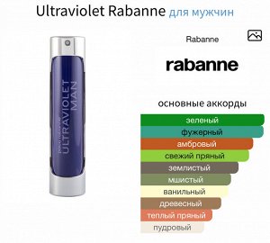 Мужские духи Ultraviolet Paco Rabanne 100 мл. Оригинал