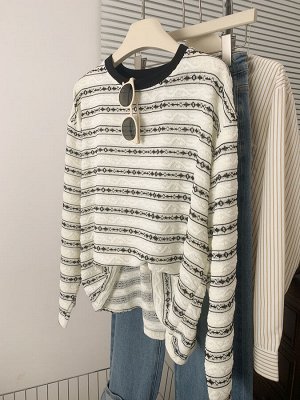 Лонгслив женский PLUS SIZE, с принтом