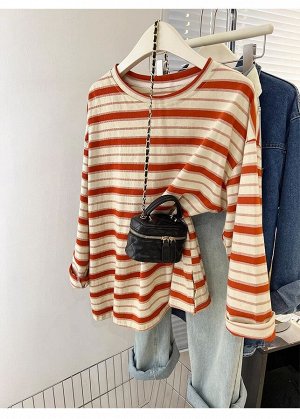 Лонгслив женский PLUS SIZE, с принтом