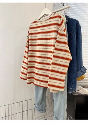 Лонгслив женский PLUS SIZE, с принтом