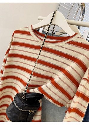 Лонгслив женский PLUS SIZE, с принтом