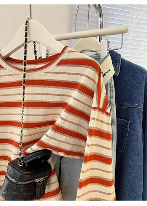 Лонгслив женский PLUS SIZE, с принтом