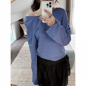 Лонгслив женский PLUS SIZE, с принтом