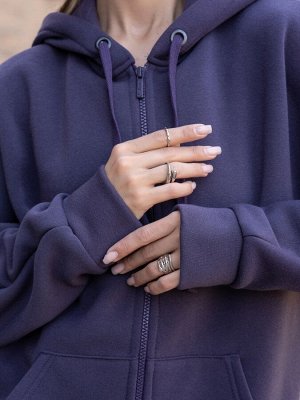 Толстовка жен.арт.286/2-8,фиолетовая