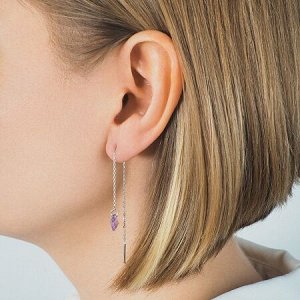 Серебряные серьги