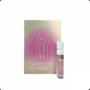 CERRUTI CERRUTI 1881 REVE DE ROSES lady edt 1.5 ml vial м(н) туалетная вода женская