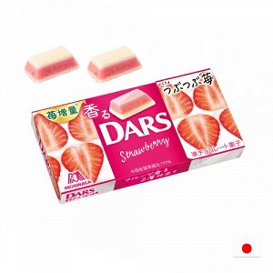 Morinaga Dars Strawberry 46g - Японский шоколад Дарс клубника