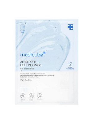 Medicube Охлаждающая тканевая маска для сужения пор medicube Zero Pore Cooling Mask