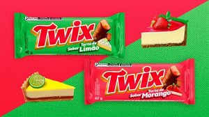 Twix Torta de sabor Limao 40g - Твикс лаймовый торт. Бразилия