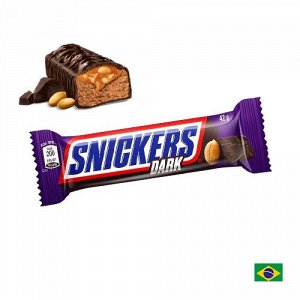 Snickers Dark 42g - Сникерс Дарк. Бразилия