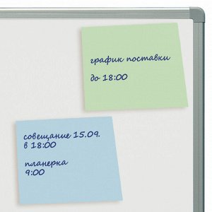 Блок самоклеящийся (стикеры) PROFIT 76х76 мм, 400 листов, 4 цвета (пастельные)