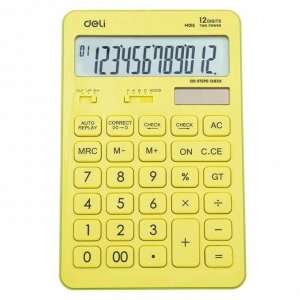 Калькулятор настольный EM01551 Touch 12-разрядный желтый