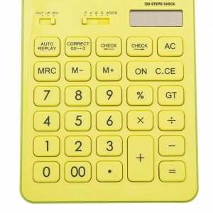 Калькулятор настольный EM01551 Touch 12-разрядный желтый