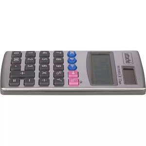 Калькулятор карманный Attache ATC-333-12P 12-ти разрядный серебристый
