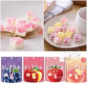 Kabaya Apple 58g - Натуральный японский мармелад Кабая. Яблоко