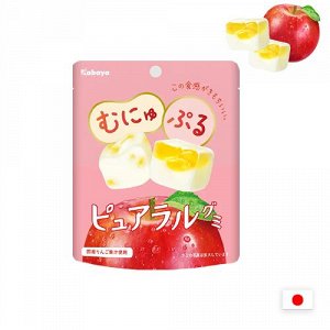 Kabaya Apple 58g - Натуральный японский мармелад Кабая. Яблоко
