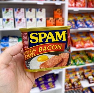 Spam Bacon 340g - Ветчина Спам с беконом