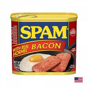 Spam Bacon 340g - Ветчина Спам с беконом