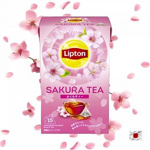 Lipton Saruka Tea 24g - Чай Липтон сакура. 15 порций