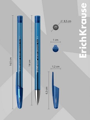 Набор ручек гелевых 4 штуки, ErichKrause R-301 ORIGINAL Gel, узел 0.5 мм, чернила микс, длина линии письма 600 метров, европодвес