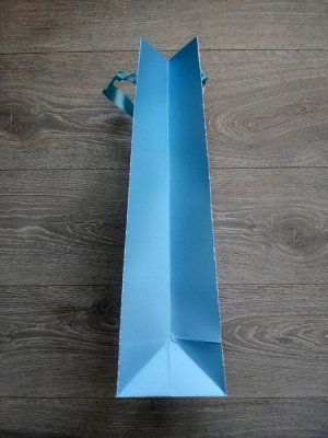 Пакет подарочный бумажный 32x26x10 см