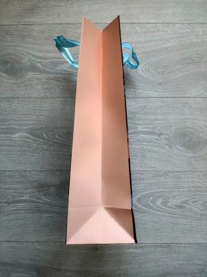 Пакет подарочный бумажный 32x26x10 см