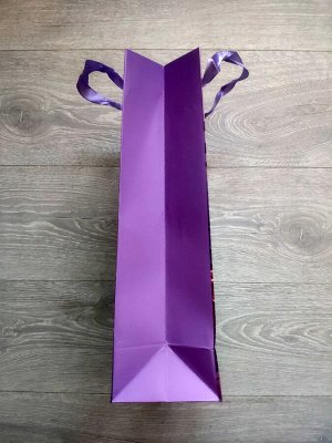 Пакет подарочный бумажный 32x26x10 см