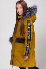 Куртка пуховик Noble People 28607-521 Горчичный