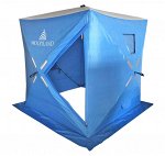 Палатка зимняя WOODLAND ICE FISH 4, 180х180х210 см (синий) NEW