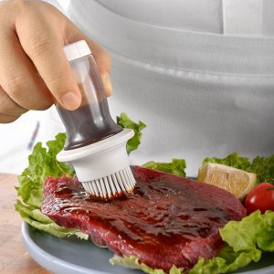 Маслёнка с силиконовой кисточкой дл смазывания