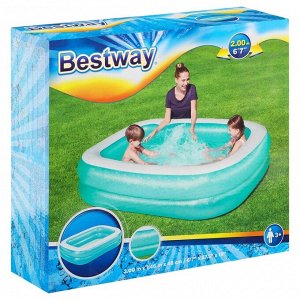 Бассейн надувной, 200 х 146 х 48 см, от 6 лет, 54005 Bestway